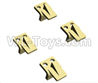 HG P801 P802 Parts-JK009-32 Truck Frame trim(4pcs)-(Green Or Yellow)